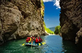 Arachthos white water river Rafting at Tzoumerka