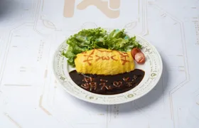 Nagoya Popular Maid Cafe Drawing Omelette Rice Plan