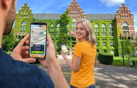 Self-guided digital scavenger hunt in Lund