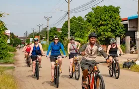 Silk Island Cycling Adventure & lunch with locals