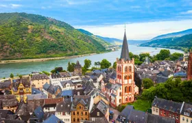 Koblenz in-app self-guided audio tour with Rhine and Moselle walk