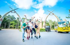 Entry to Vietnam's semi-wildlife park with safari experience