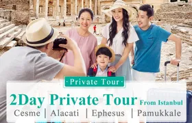 Turkey Ephesus Pamukkale 2 Days Private Tour from Istanbul including Guide and Domestic Flights