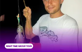 Phu Quoc sunset cruise and night squid fishing tour with dinner