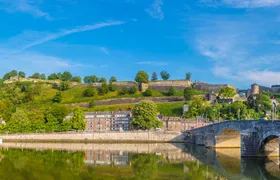 Self guided tour with interactive city game of Namur