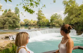 Manavgat Market & Waterfall Tour with Riverboat Cruise