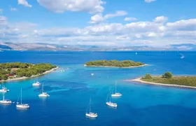 Full day tour to Blue Lagoon & 3 Islands from Trogir