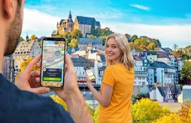 Self-guided digital scavenger hunt in Marburg