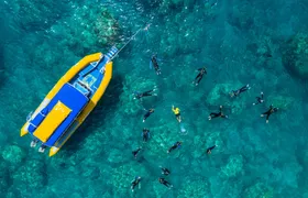 Ocean rafting southern lights tour Whitehaven Beach