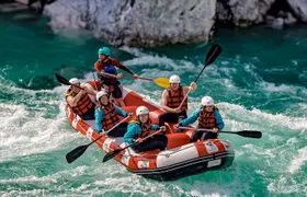 Whitewater Rafting on the Soča River in Bovec, Slovenia