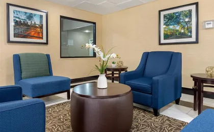 Hotel lobby
