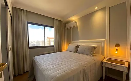Melhor Vista da Vila Olímpia C/Vaga e Recepção 24h
