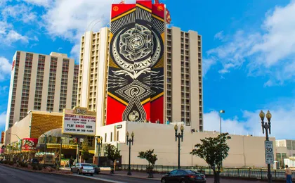 Plaza Exterior Shot DFACE Mural