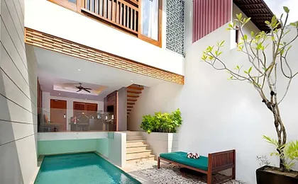 Modern 1BR w/ pool near Petitenget Beach Seminyak