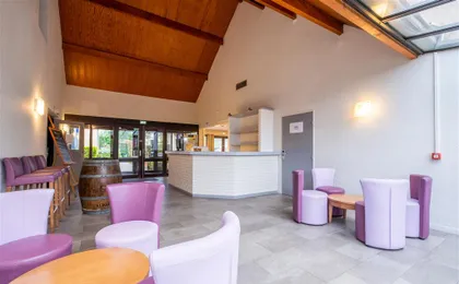 Hotel lobby