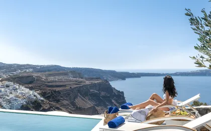 Mythical Blue Santorini