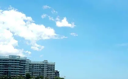 Ocean flower island Agean sea hotel