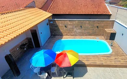 Sobrado Novo e Moderno, Piscina, Área Gourmet