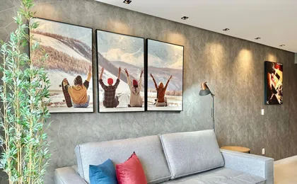 Apartamento 2 Dormitórios 5 pessoas em Gramado - Villagio 302