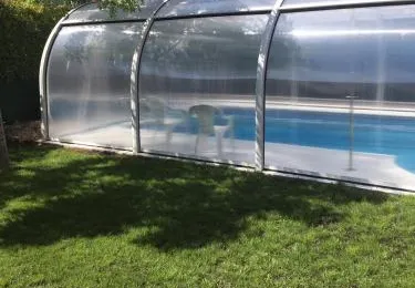 Casa Rivas con piscina abierta todo el año