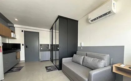 Flat espacoso e confortavel para ate 4 pessoas.