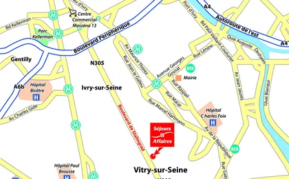 Sejours Affaires Paris Vitry
