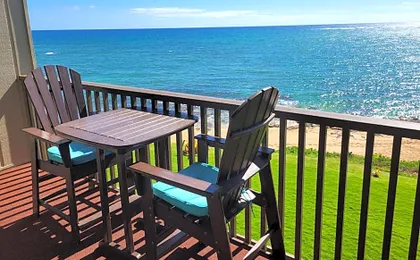Stunning Oceanfront Condo - The Seashore Hideaway, Wailua Bay View, Unit 208, Kapaa