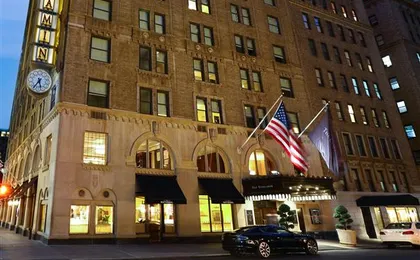 The Benjamin Exterior at Night