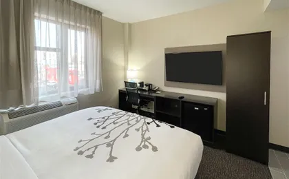 Guest room with added amenities
