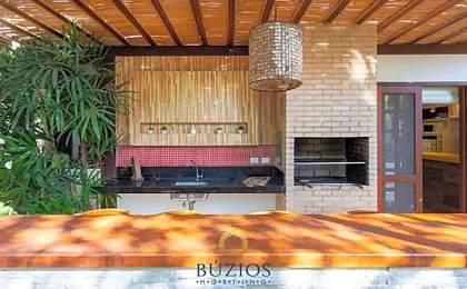 Bz03 Linda casa 4 suítes e área gourmet privativa