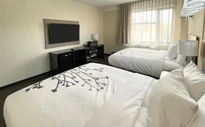 Guest room with added amenities