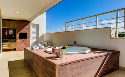 Golf Ville Cobertura Lateral ClubeHouse 10 Pessoas