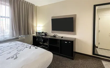 Guest room with added amenities