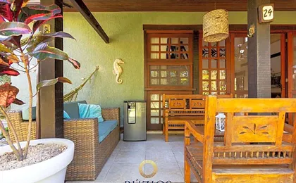 Bz03 Linda casa 4 suítes e área gourmet privativa