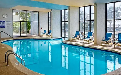 Heated Pools, Heated lazy river, 3 hot tubs-Privately owned Oceanfront renovated condo on 12th floor
