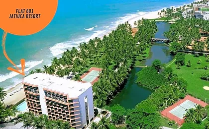 JATIÚCA SUITES RESORT - Flat FRENTE MAR