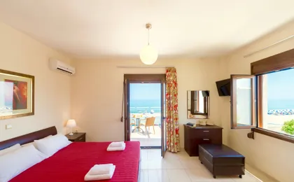 Beachfront Villa Avra With Private Swimming Pool