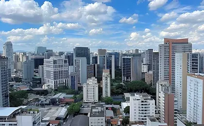 Melhor Vista da Vila Olímpia C/Vaga e Recepção 24h