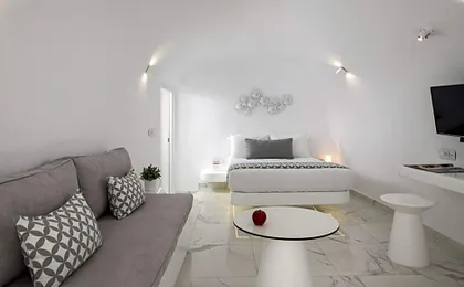 White Concept Caves