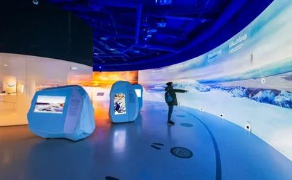 Wonders of Iceland experience at Perlan