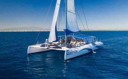 Sal island catamaran cruise with all-Inclusive drinks and optional transfers