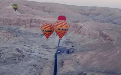 Experience Luxor by hot air balloon