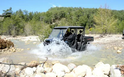 Half-day UTV off-roading in the Turkish countryside from Belek, Side or Antalya