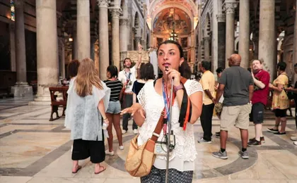 Pisa guided walking tour