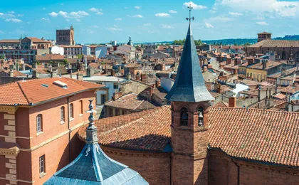 Citytour of Toulouse in panoramic minibus
