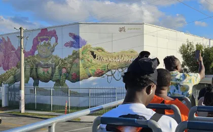 Miami half-day bus tour with South Beach cruise