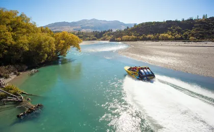 Queenstown 1 hour Jet boat ride on the Shotover and Kawarau Rivers