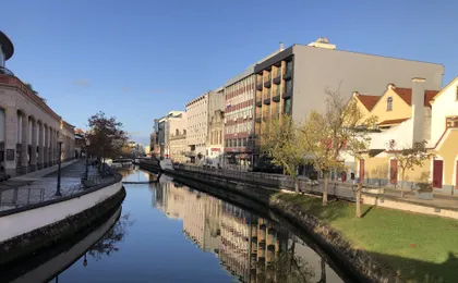 Best of Aveiro bike tour by GPS map