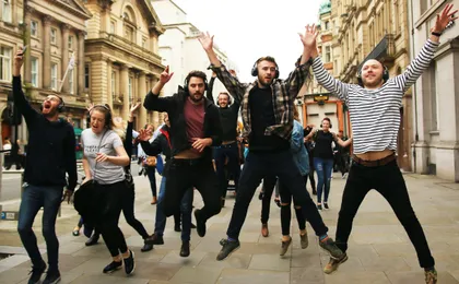 Silent Disco Adventure in Glasgow