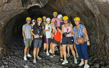 4x4 Etna sunset tour with Lava Cave and local tastings
